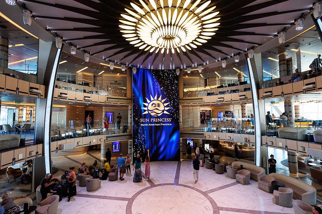 Sun Princess Cruiseship Commercial Shoot