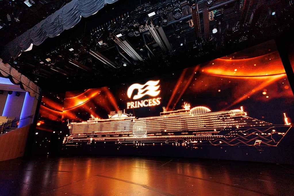 Sun Princess Cruiseship Commercial Shoot