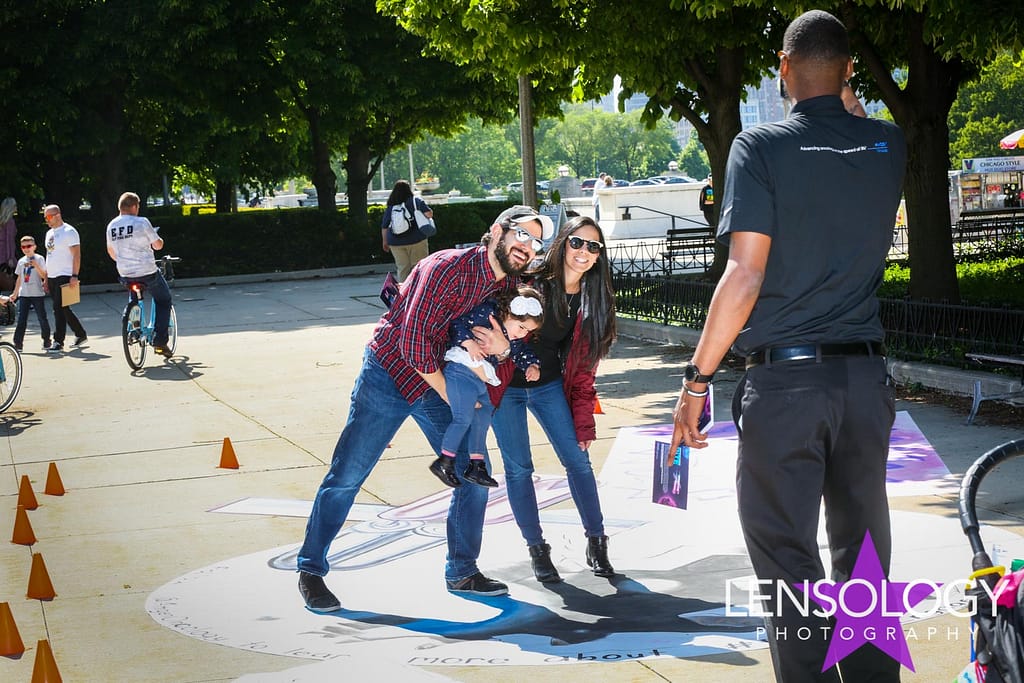 EMC Amgen BiTE chalk art ASCO online fundraiser Day Two, Chicago, IL.