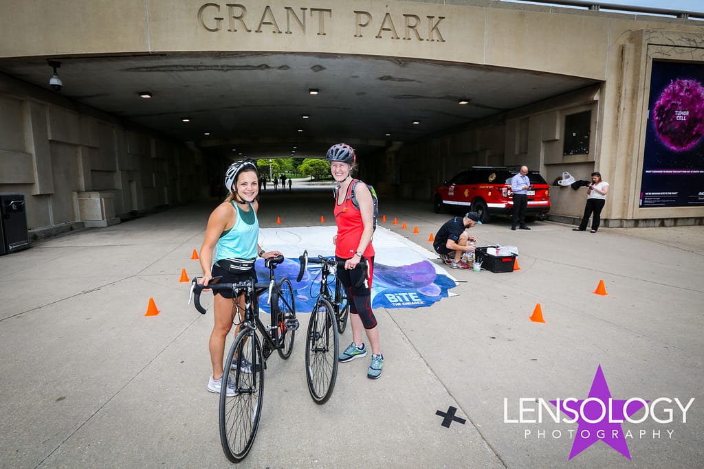 EMC Amgen BiTE chalk art ASCO online fundraiser Day One