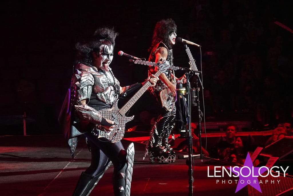 Kiss in concert, Ft Lauderdale, FL.