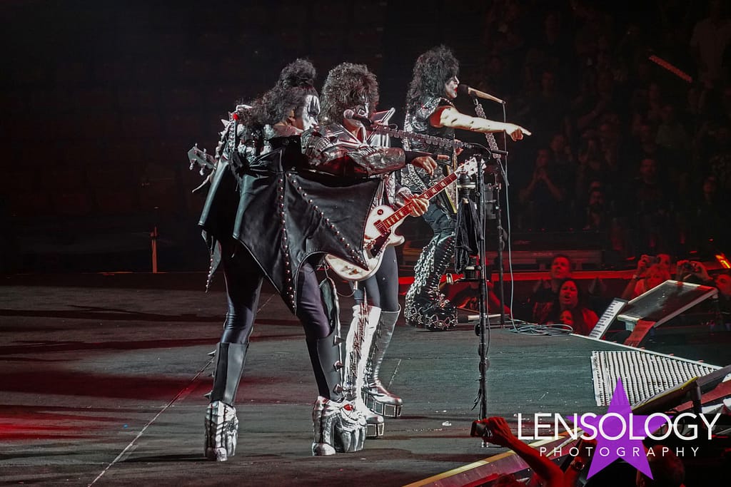 Kiss in concert, Ft Lauderdale, FL.
