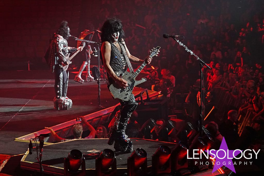 Kiss in concert, Ft Lauderdale, FL.