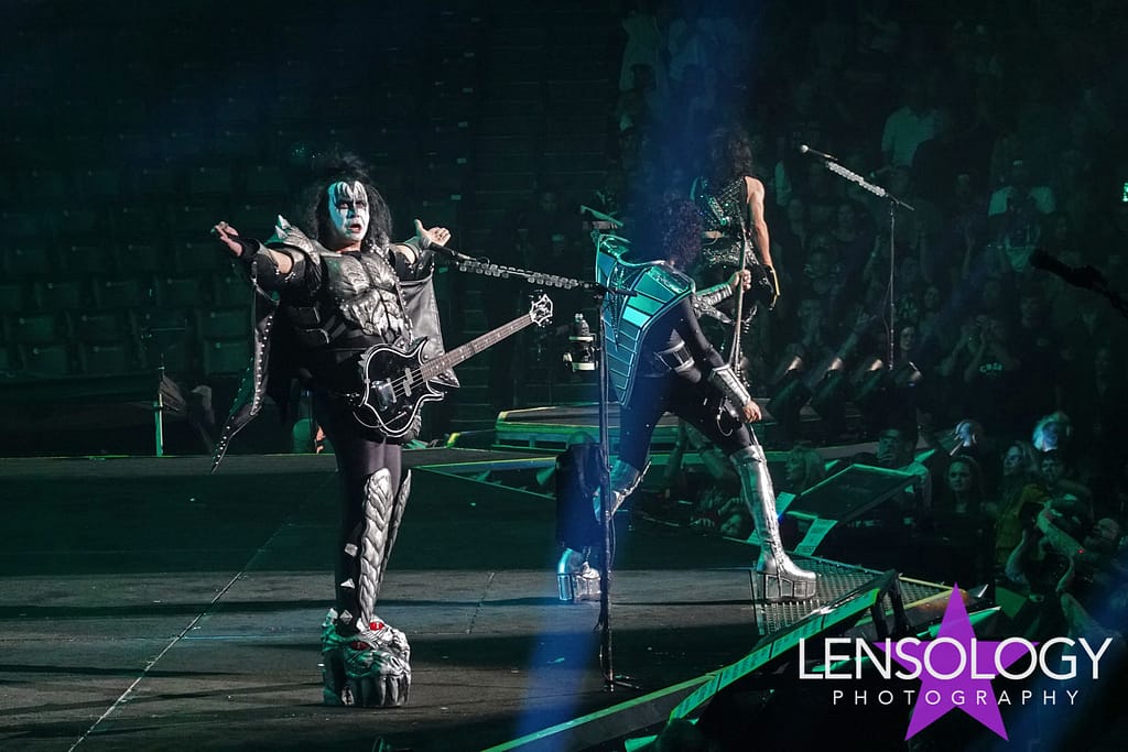 Kiss in concert, Ft Lauderdale, FL.
