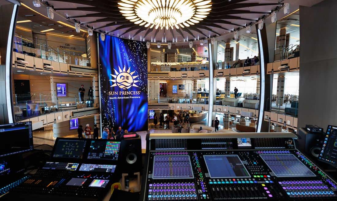 Sun Princess Cruiseship Commercial Shoot
