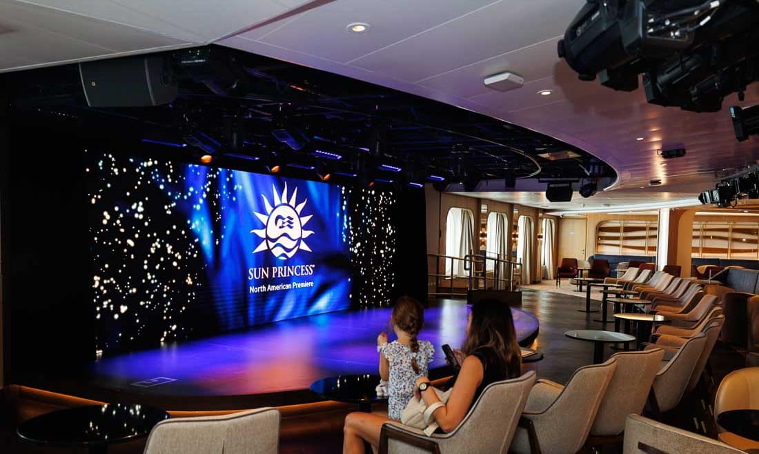 Sun Princess Cruiseship Commercial Shoot