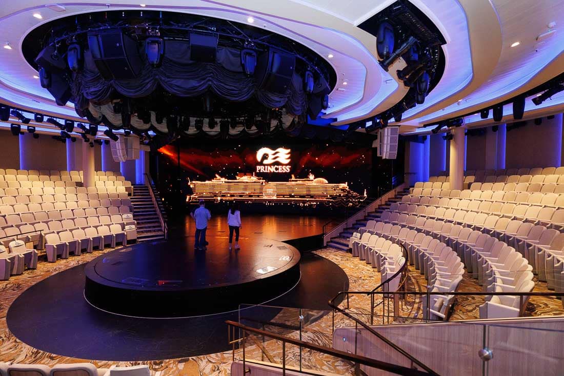 Sun Princess Cruiseship Commercial Shoot