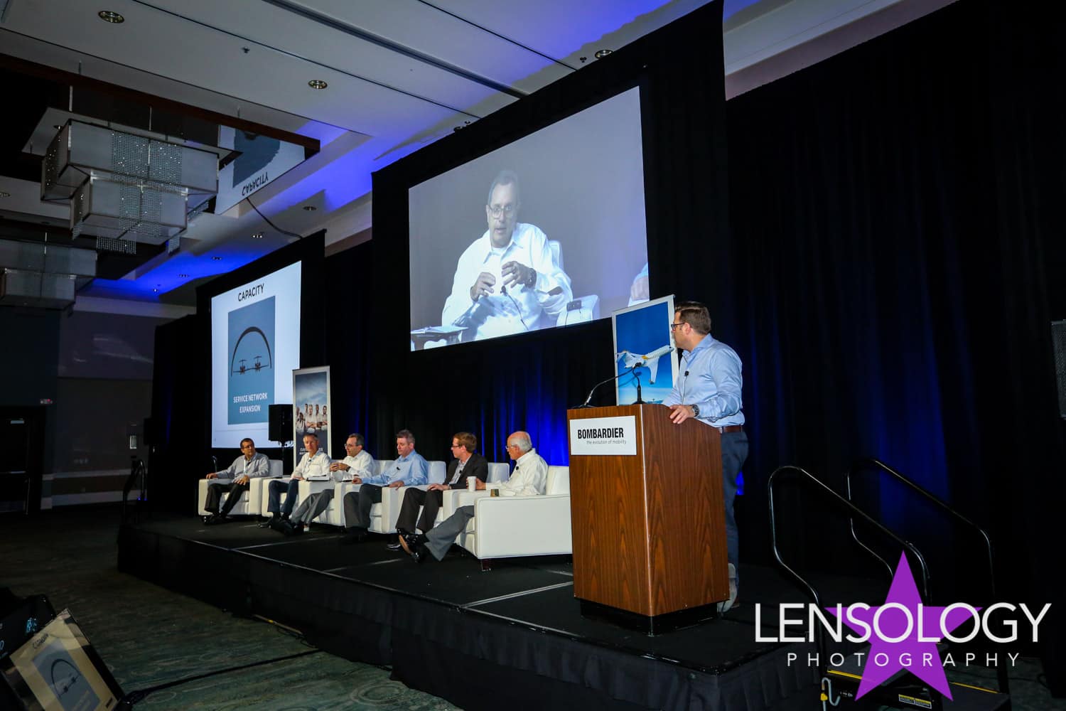 LENSOLOGY.NET - Aero Bomardier corporate event featuring William Shatner, Fort Lauderdale, FL.
All images are copyright of Lensology.net
Email: info@lensology.net
www.lensology.net