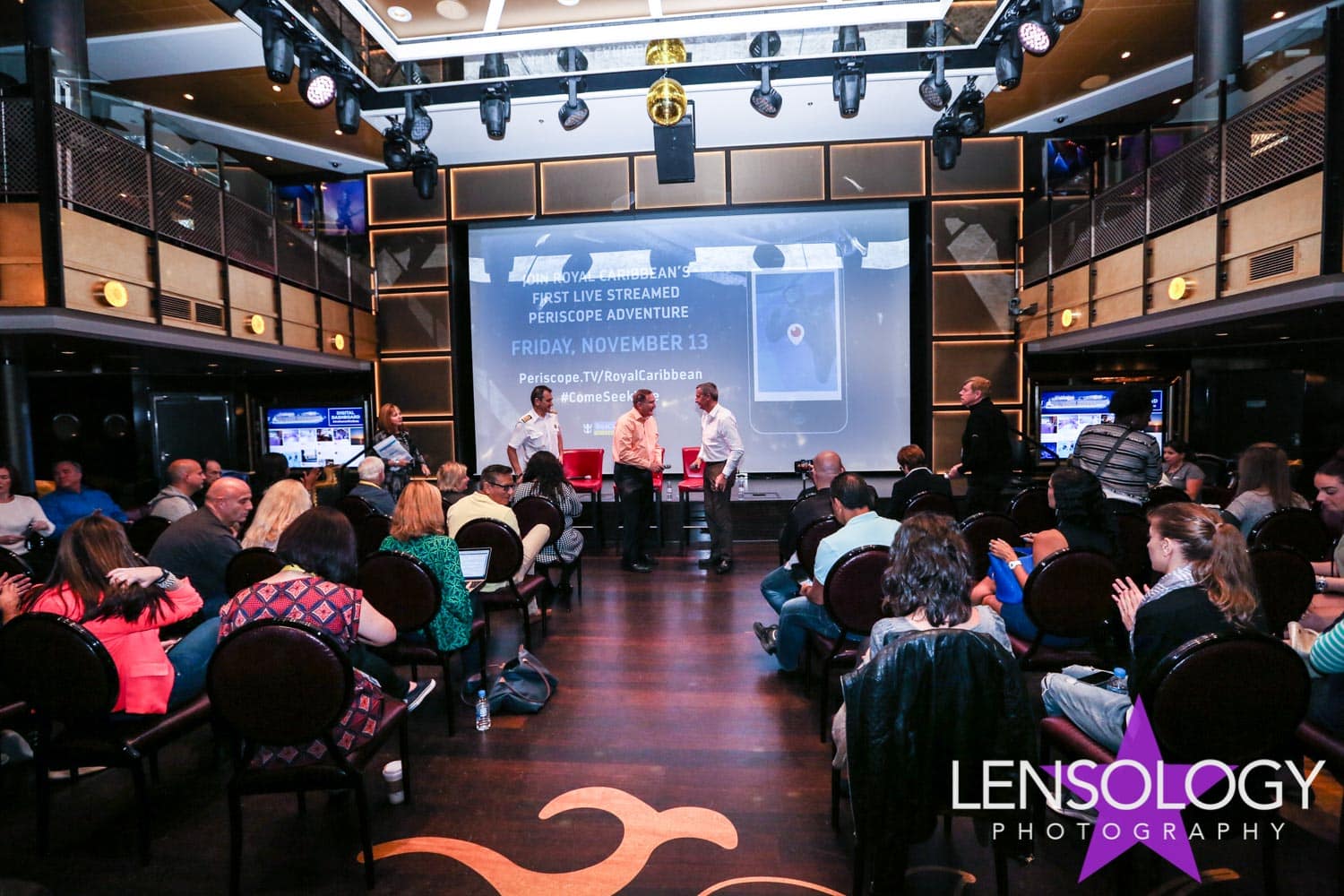 LENSOLOGY.NET - Captain and CEO hold press conference aboard Royal Caribbeans Anthem Of The Seas, New Jersey.
All images are copyright of Lensology.net
Email: info@lensology.net
www.lensology.net