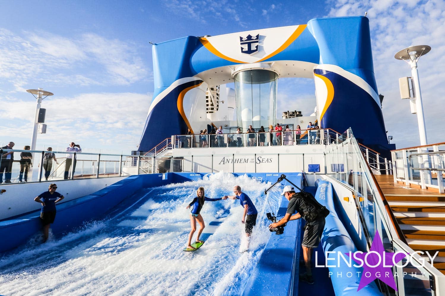 LENSOLOGY.NET - Flowrider photocall with Dancing With The Stars cast members aboard Royal Caribbeans Anthem Of The Seas, New Jersey.
All images are copyright of Lensology.net
Email: info@lensology.net
www.lensology.net
