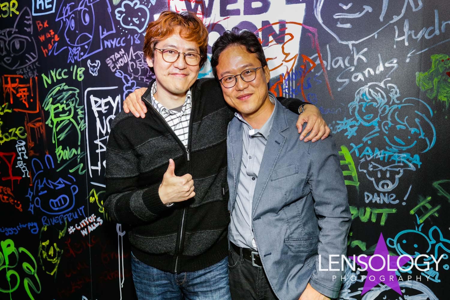 LENSOLOGY.NET - Step and repeat for Webtoons event at Sky Room, New York, NY.
All images are copyright of Lensology.net
Email: info@lensology.net
www.lensology.net