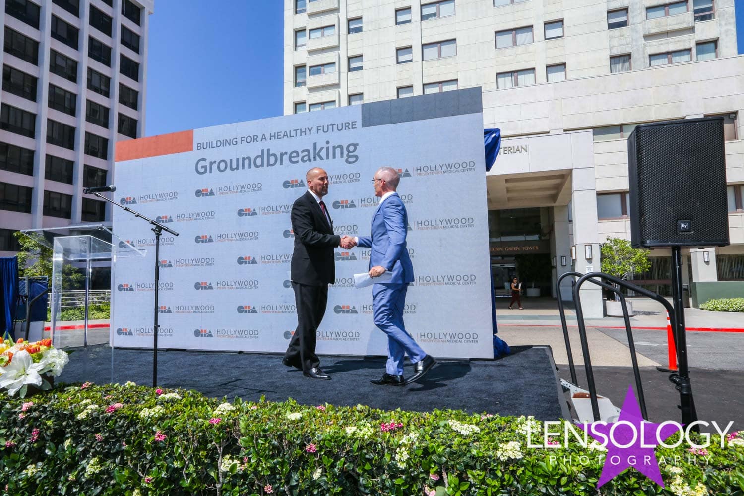 LENSOLOGY.NET - Ground breaking ceremony for new tower at the Hollywood Presbyterian Medical Center, LA, CA.
All images are copyright of Lensology.net
Email: info@lensology.net
www.lensology.net