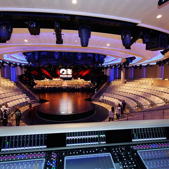 Sun Princess Cruiseship Commercial Shoot