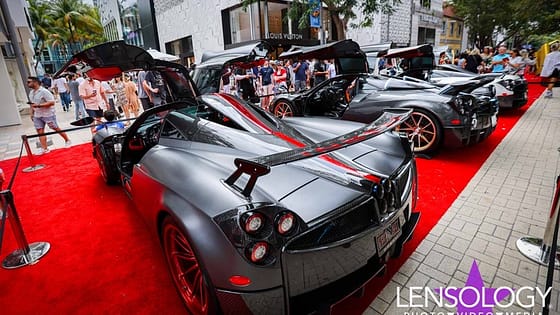 Miami Event Photography At Supercar Concours